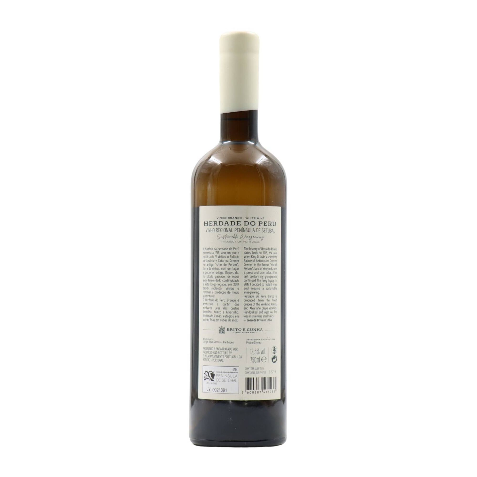 Herdade Do Per&uacute; Pen&iacute;nsula De Set&uacute;bal Vinho Branco