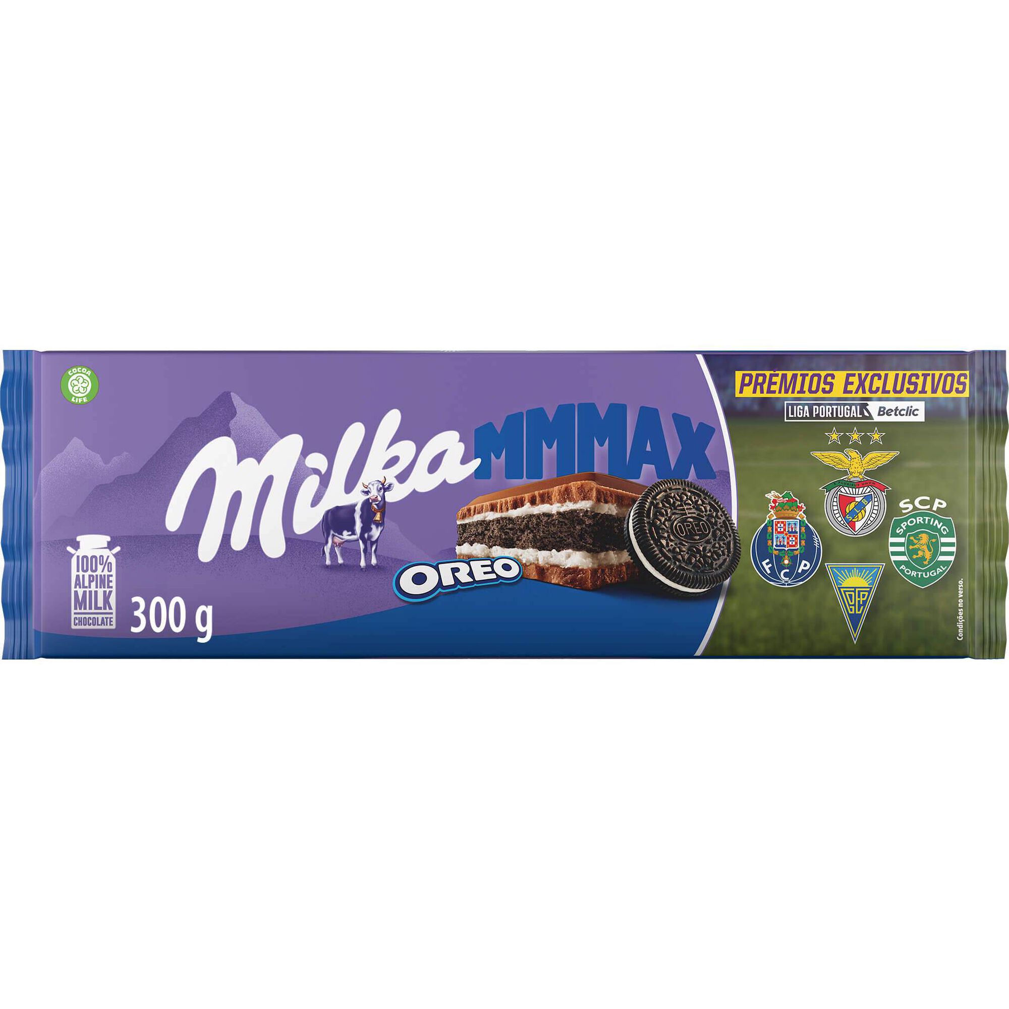 Tablete de Chocolate com Oreo