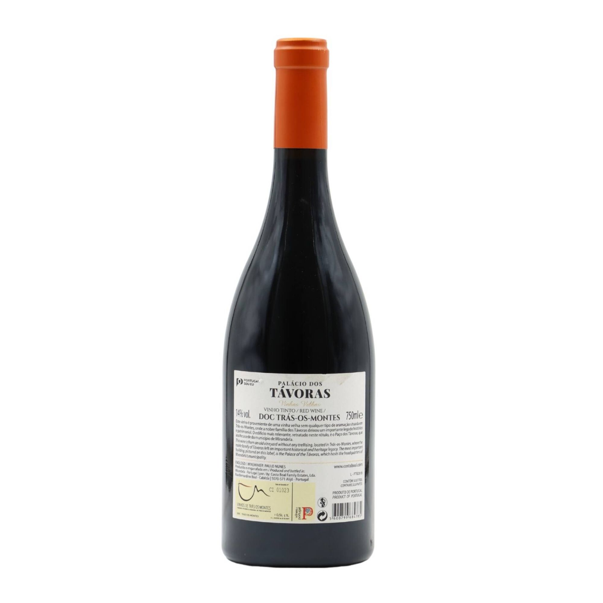 Pal&aacute;cio Dos T&aacute;voras Bastardo Tr&aacute;s Os Montes Vinho Tinto