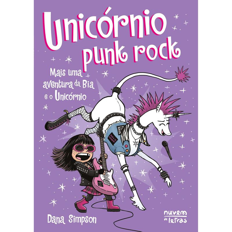 Bia e o Unicórnio Nº 17 - Unicórnio Punk Rock de Dana Simpson