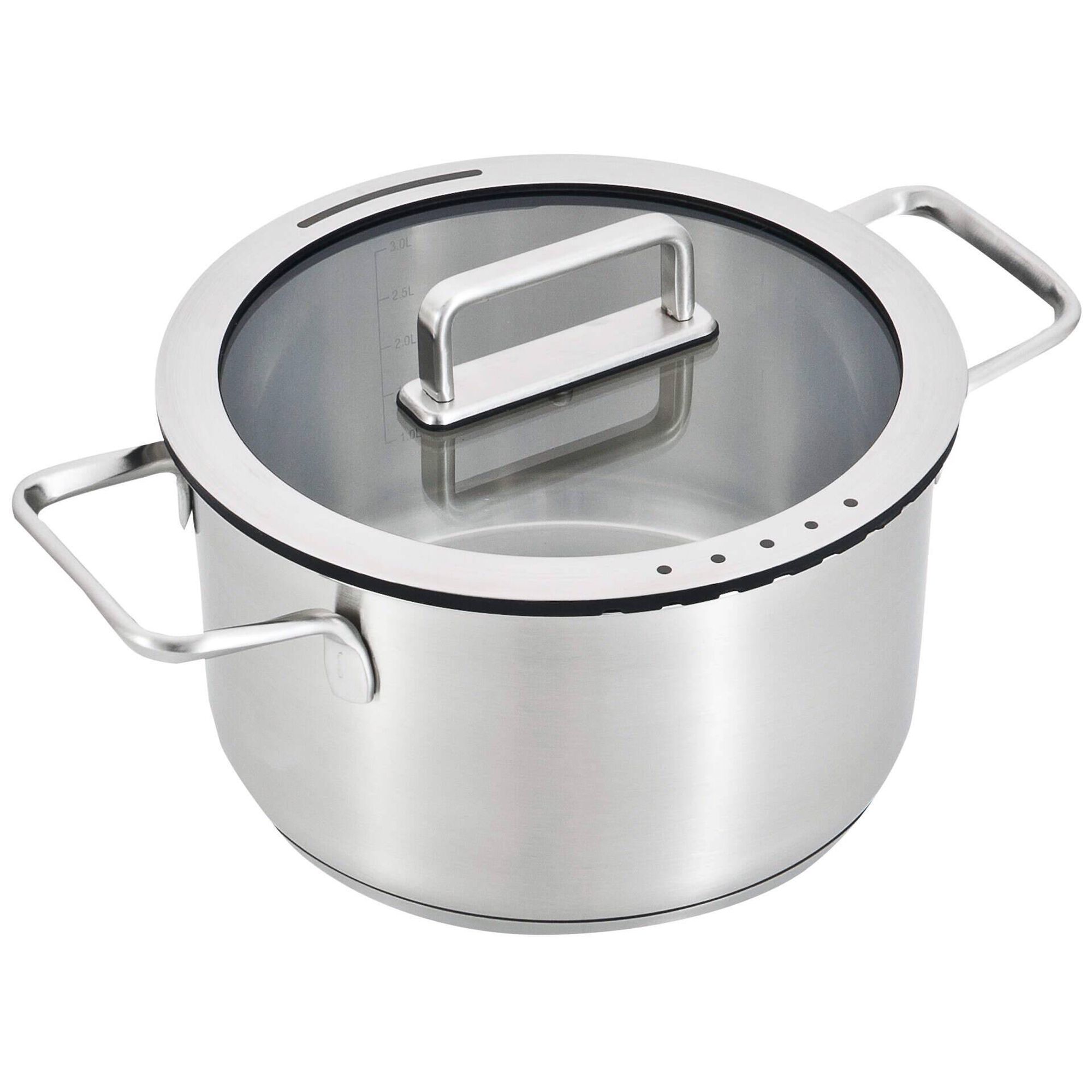 Ca&ccedil;arola 20cm Inox Home Chef Kasa