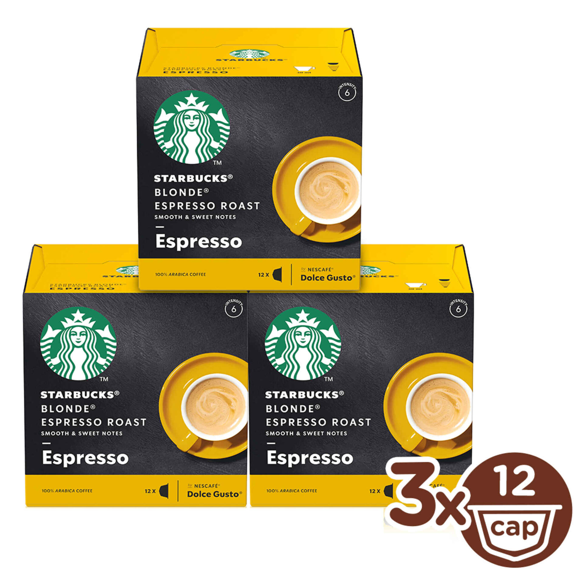 Cápsulas de Café Espresso Blonde Int 6 Cápsulas de Café Espresso Blonde Int 6
