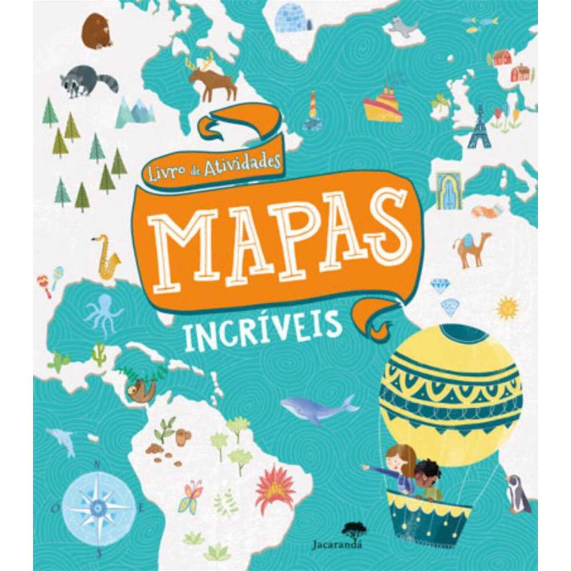 Livro de Atividades - Mapas Incríveis