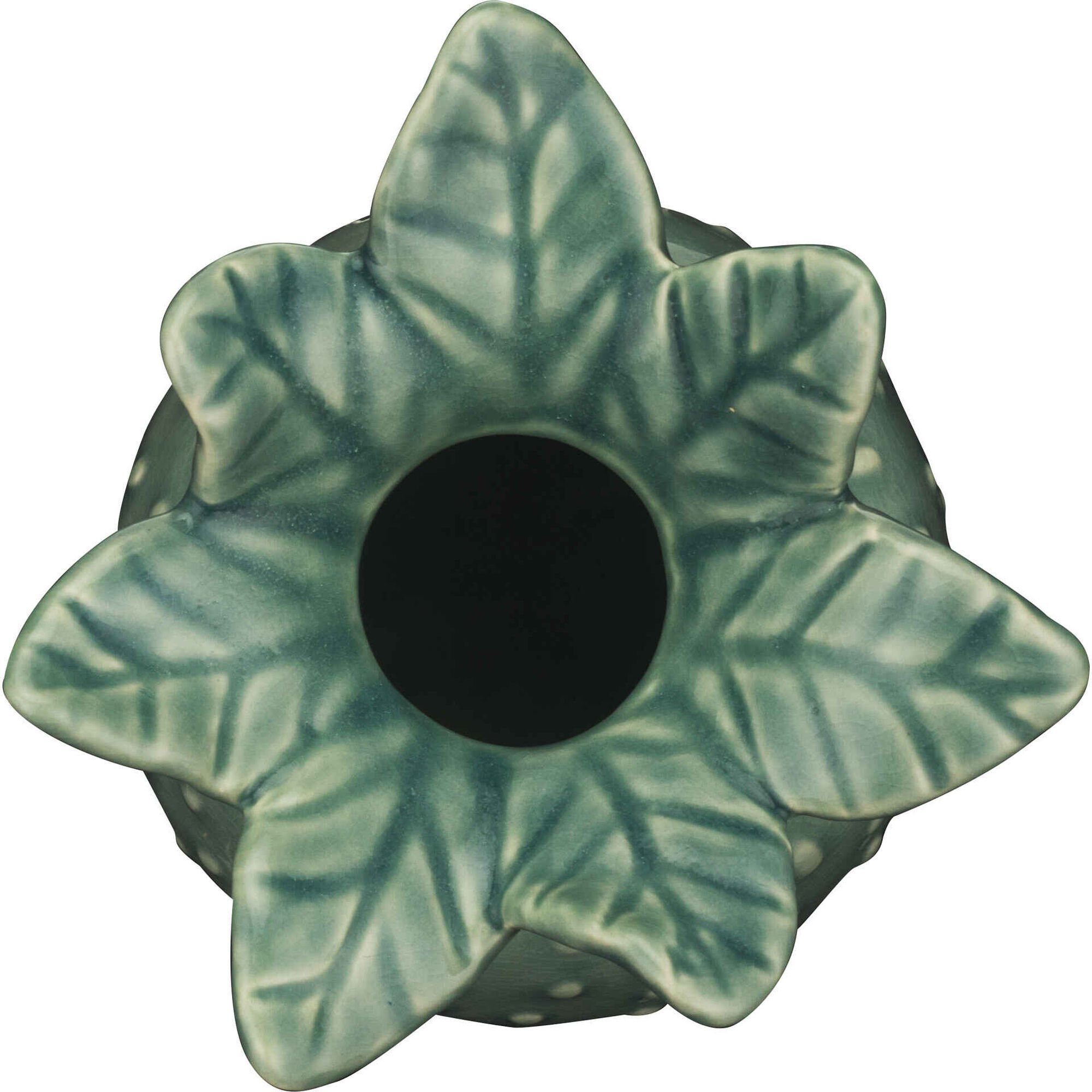 Jarra Rebento Pequena 12,1x10,4x11cm Verde Kasa