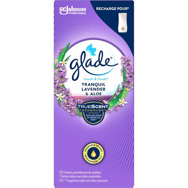 Ambientador Recarga Difusor Touch&Fresh Lavanda Glade