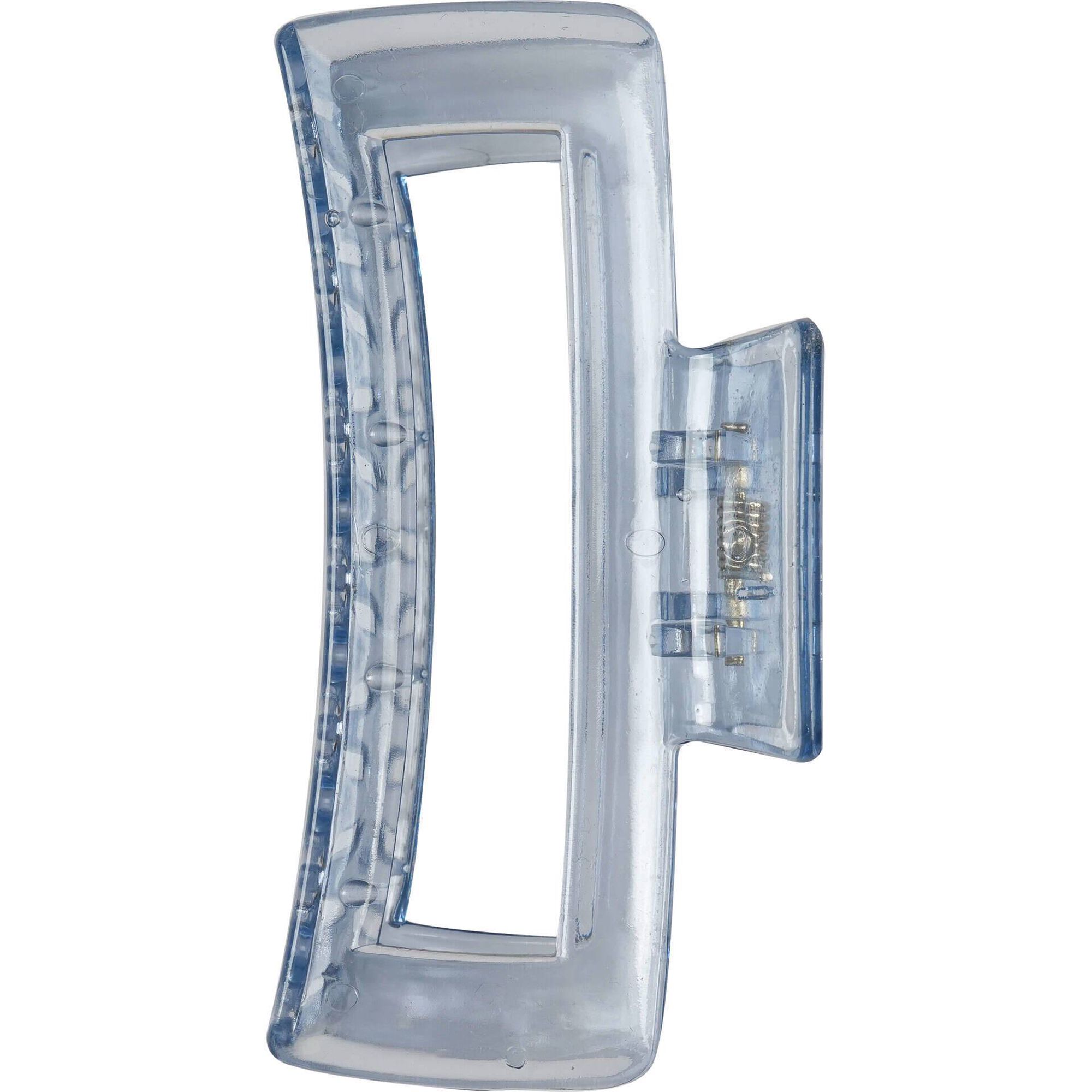 Mola de Cabelo Retangular Azul Claro Bazar&atilde;o