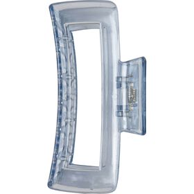 Mola de Cabelo Retangular Azul Claro Bazar&atilde;o