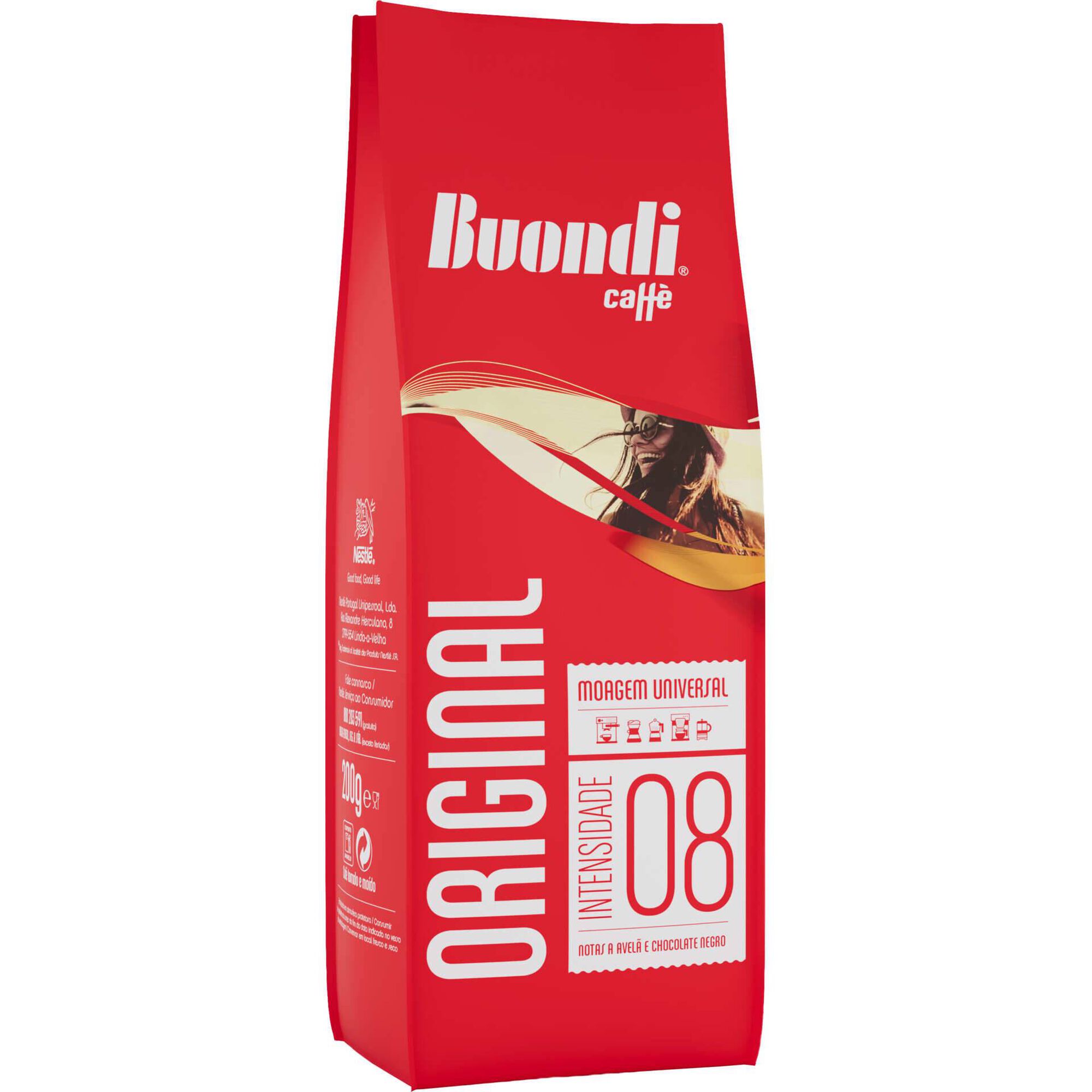 Caf&eacute; Mo&iacute;do Torrado Moagem Universal Original Int 9 Buondi