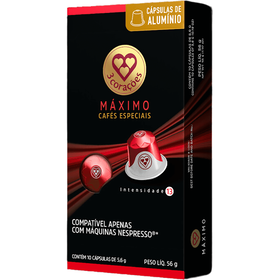 C&aacute;psulas de Caf&eacute; M&aacute;ximo Int 13 3 Cora&ccedil;&otilde;es