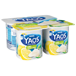 Iogurte Grego Lima e Limão Yaos