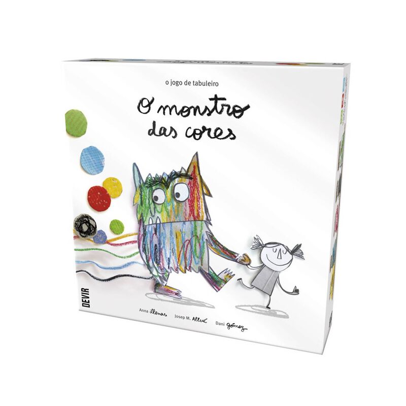 Devir - Jogo de Tabuleiro O Monstro das Cores