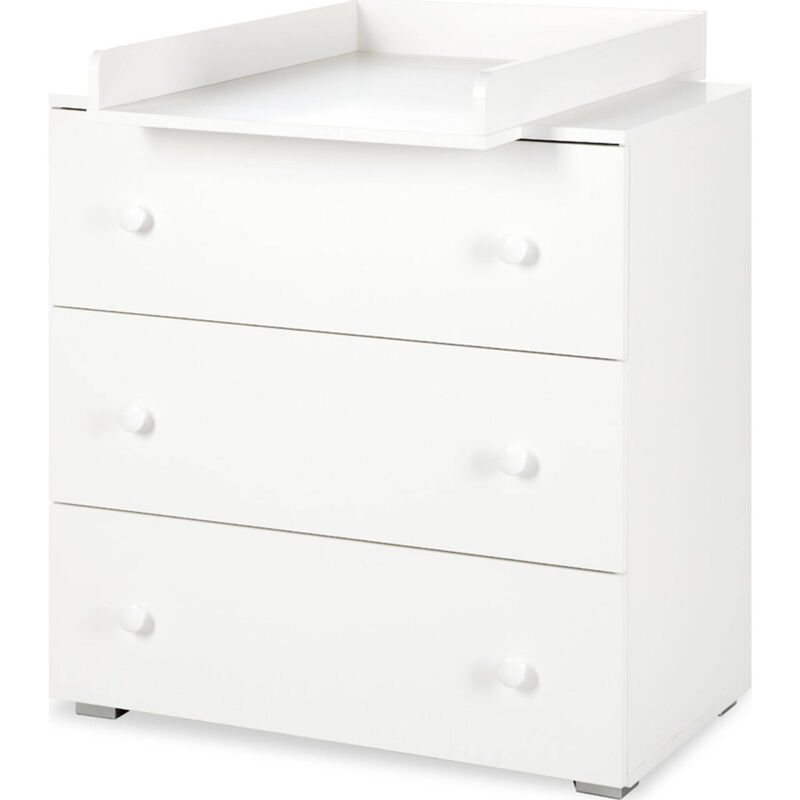 Cómoda com Muda Fraldas Branca Paula Twinko