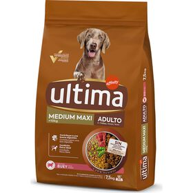 Ra&ccedil;&atilde;o para C&atilde;o Adulto M&eacute;dio e Maxi Vaca e Arroz Affinity Ultima