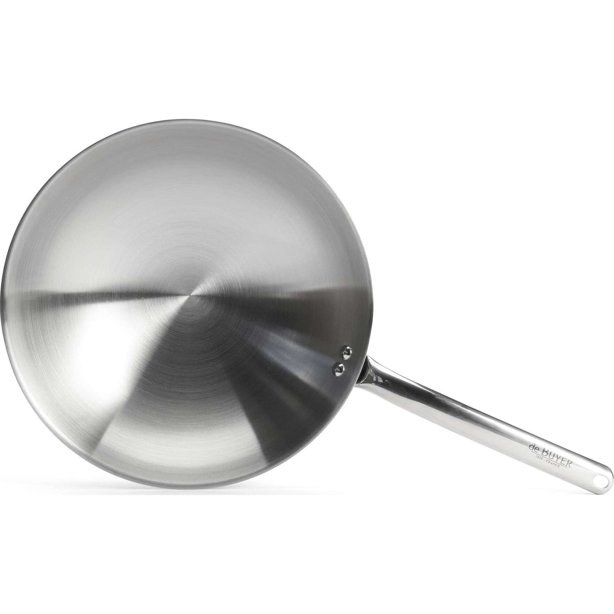 Wok A&ccedil;o Inoxid&aacute;vel 36 cm deBuyer