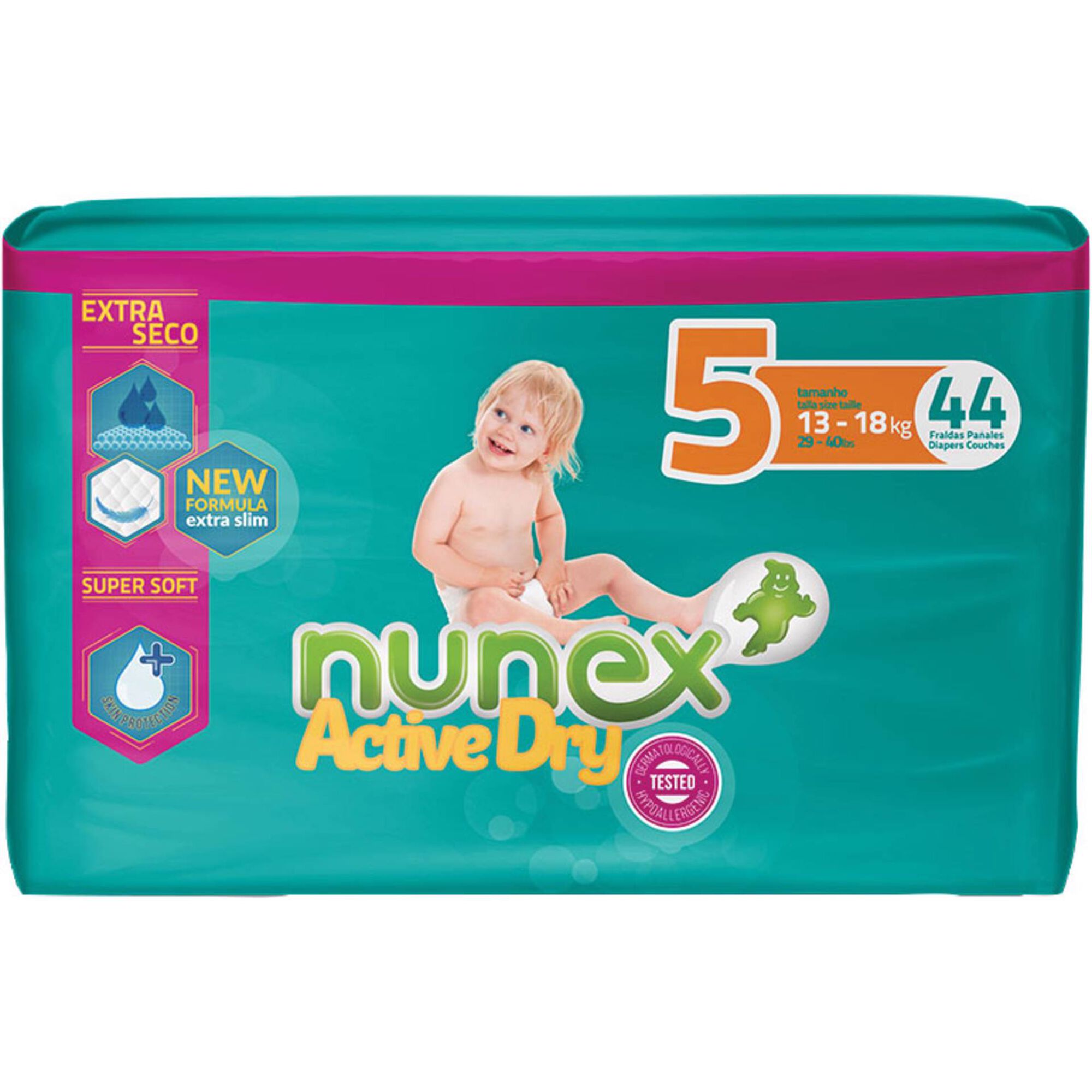 Fraldas Active Dry 13-18kg T5 Fraldas Active Dry 13-18kg T5