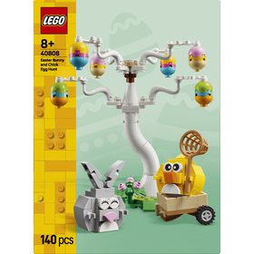 LEGO - Ca&ccedil;a aos Ovos do Coelhinho da P&aacute;scoa e Pintainho - 40808