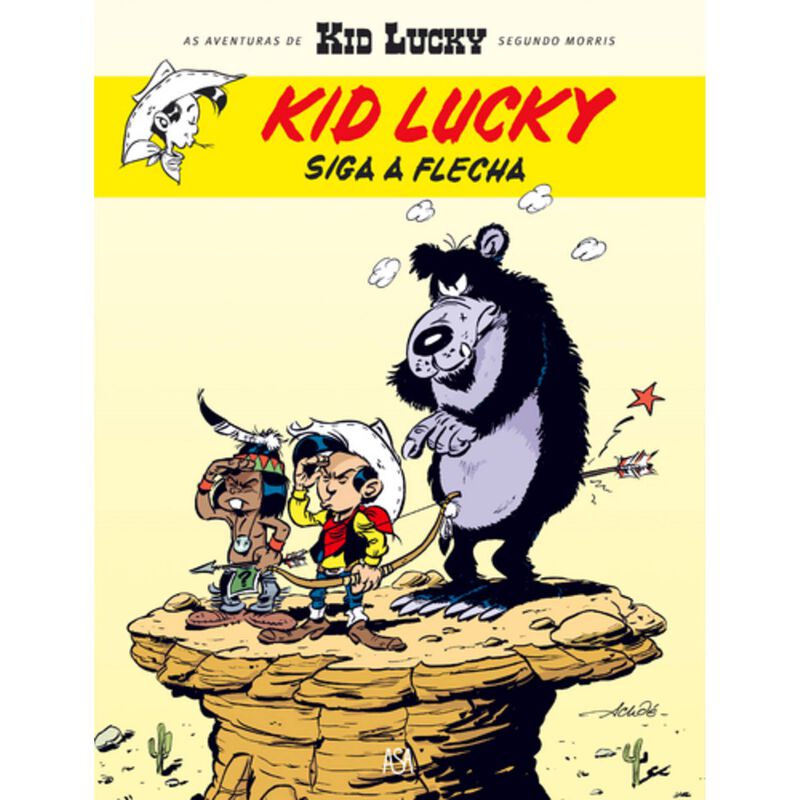 Kid Lucky Nº 4 - Siga a Flecha de Achdé