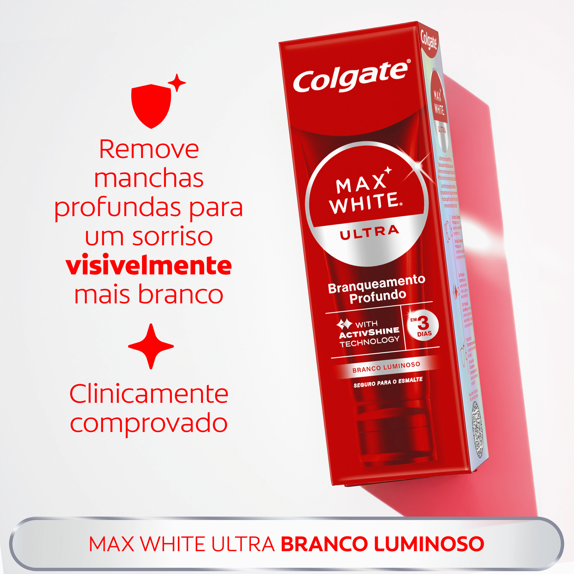 Pasta de Dentes Branqueadora Ultra Colgate Max White