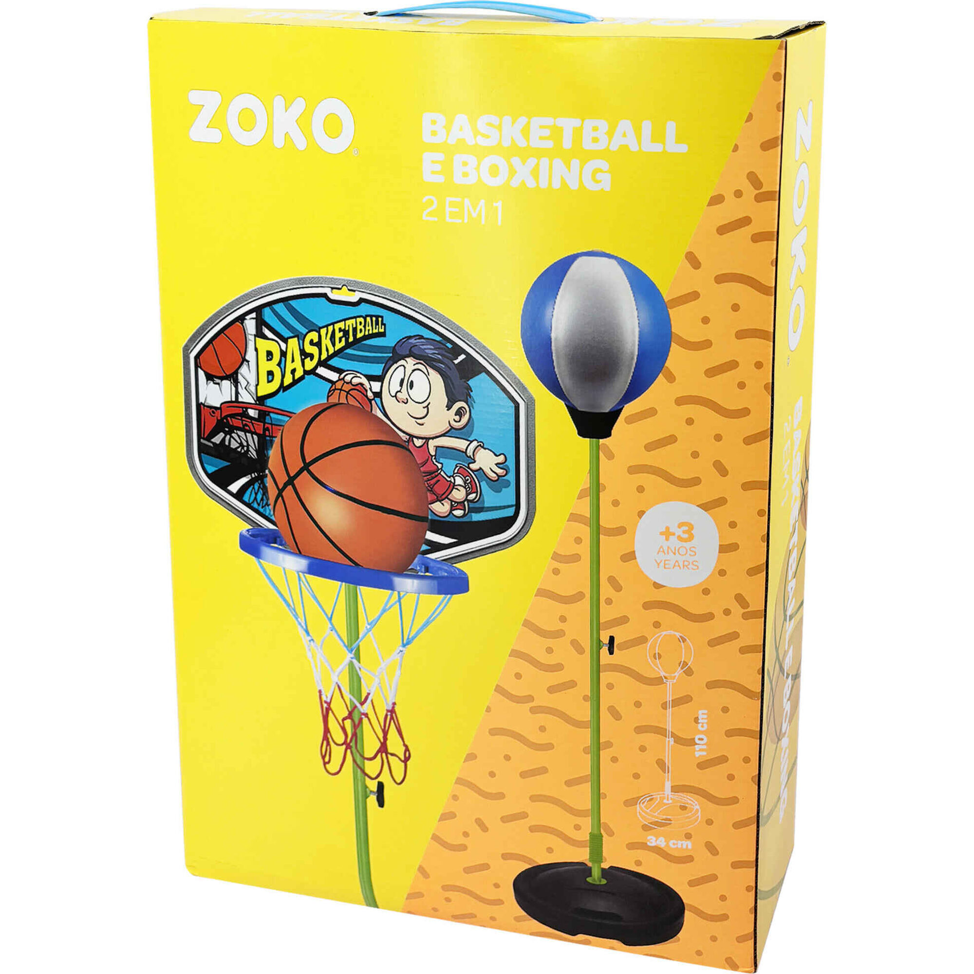 Zoko - Basketball e Boxing 2 em 1