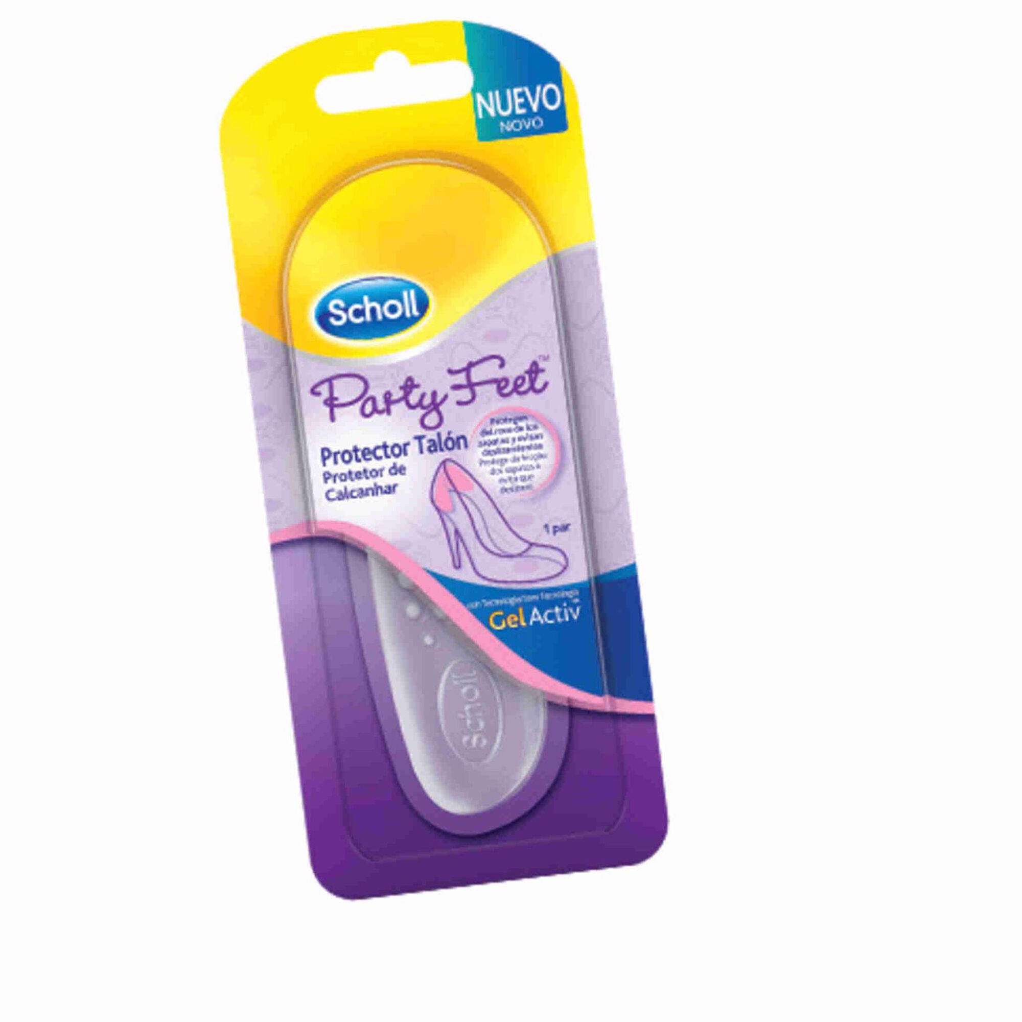 Mini Palmilhas Gel Party Feet Ultra Finas Scholl