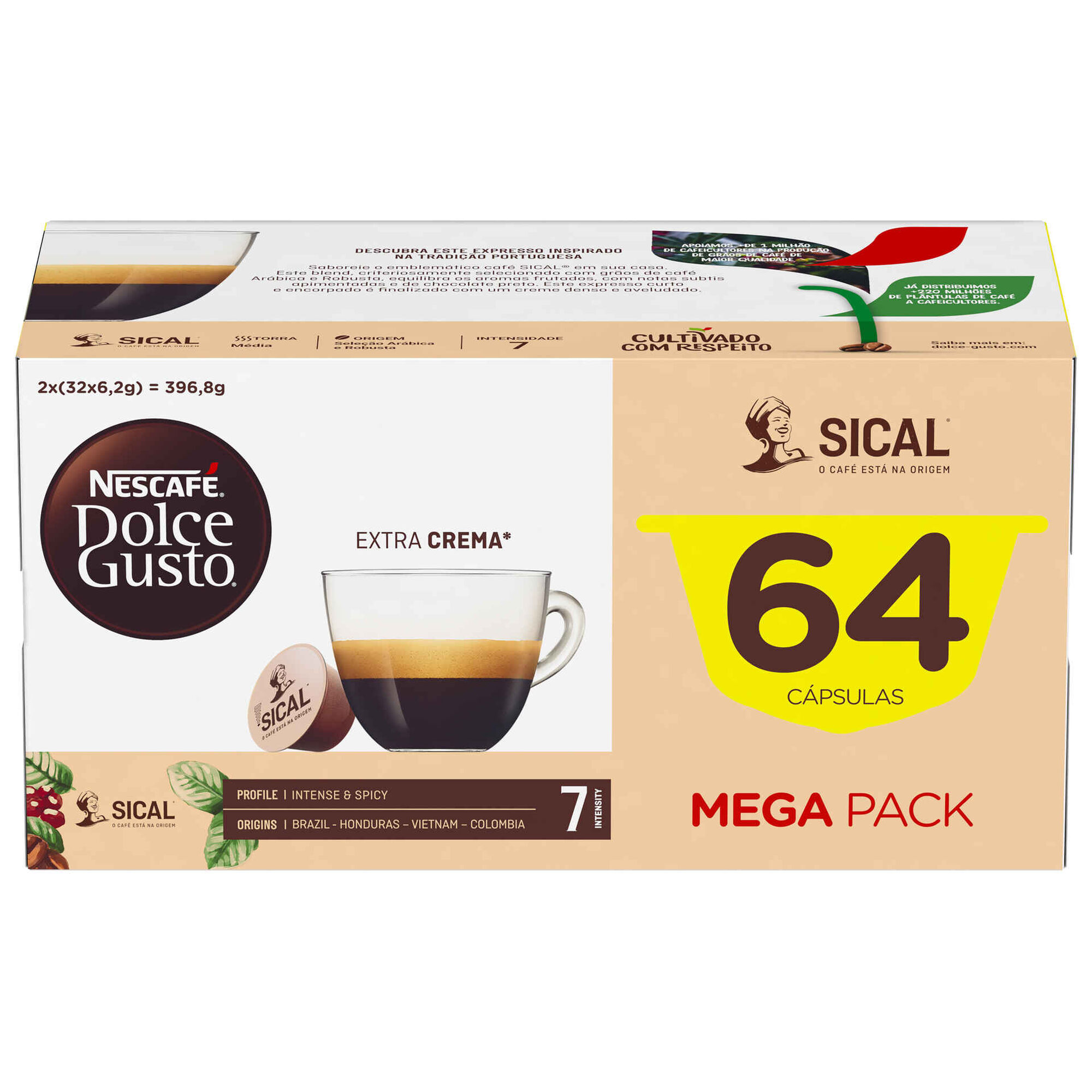 Cápsulas de Café Sical Int 7