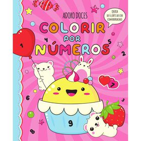 Adoro Doces - Colorir por N&uacute;meros