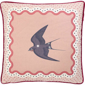 Almofada 45x45cm Andorinha Vermelha Almofada 45x45cm Andorinha Vermelha