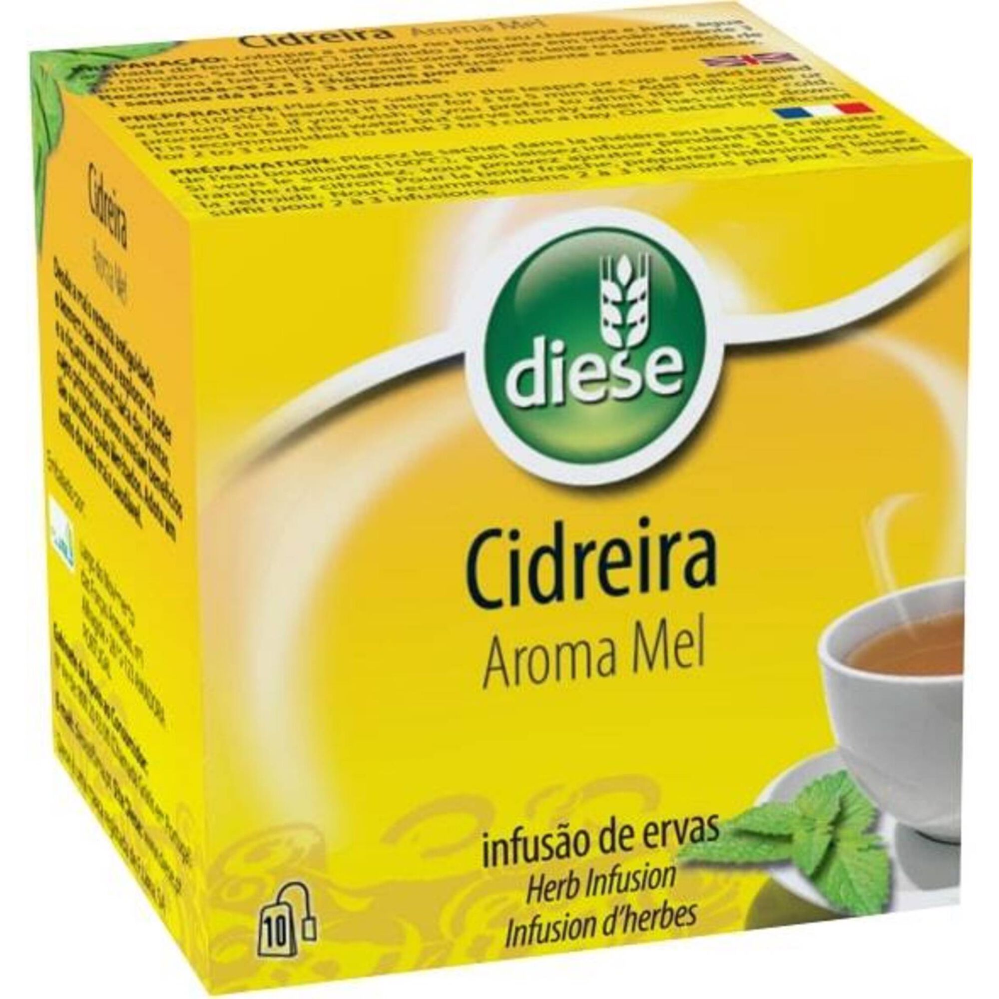 Infusão Cidreira Aroma Mel Saquetas Infusão Cidreira Aroma Mel Saquetas