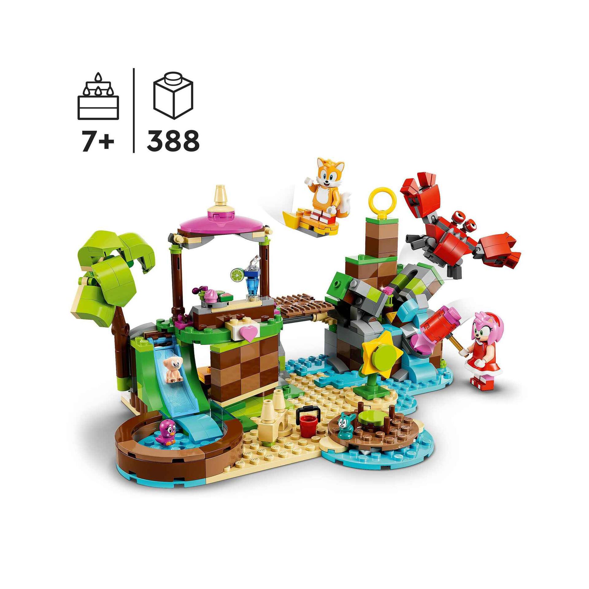 Ilha de Resgate Animal de Amy - 76992