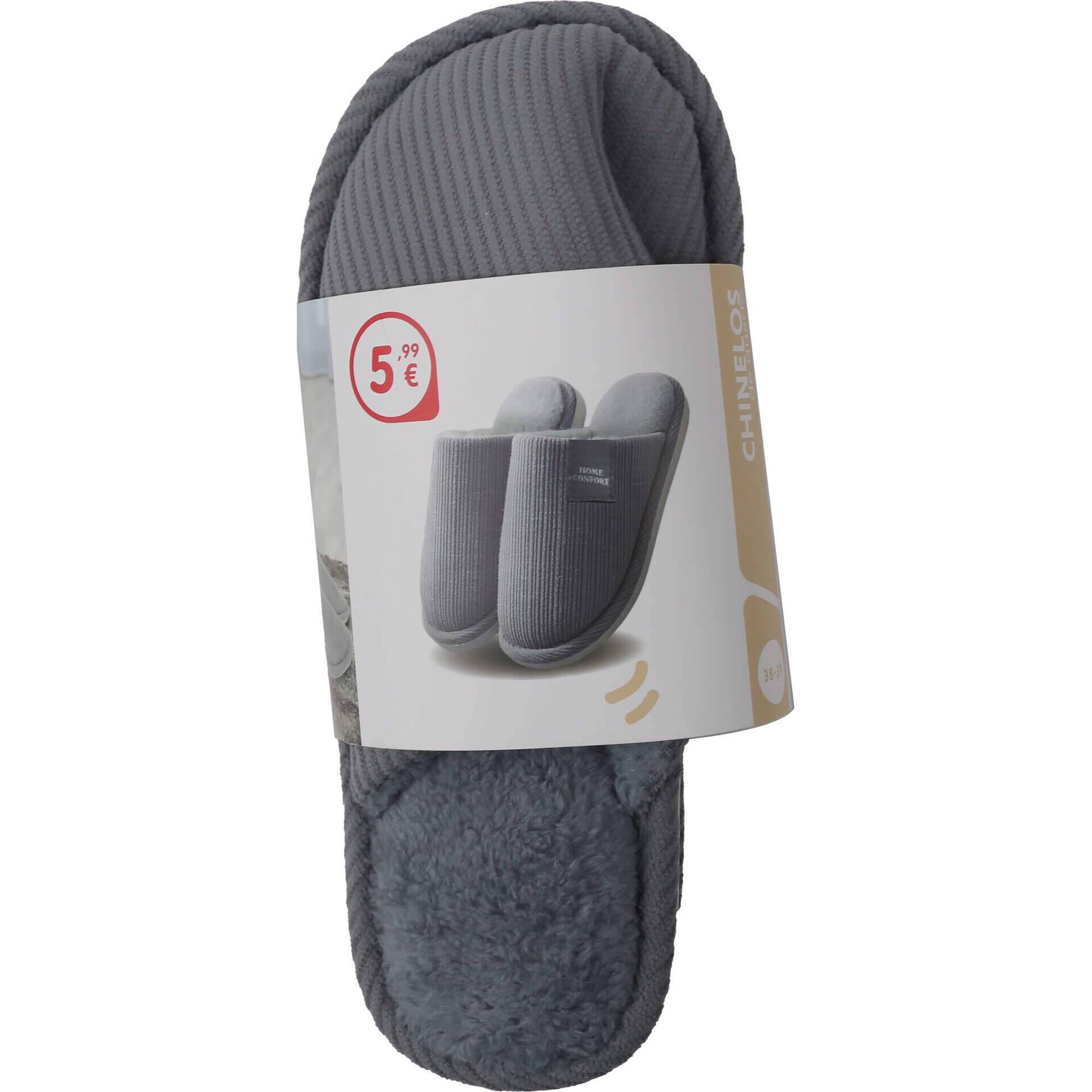 Chinelos de Quarto Home Confort Bazar&atilde;o