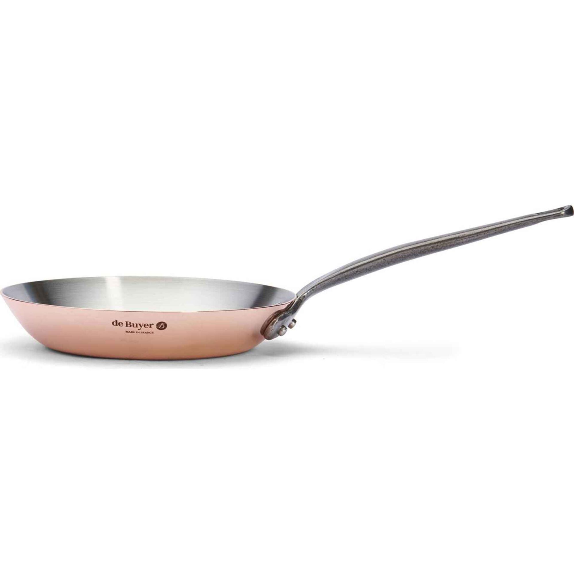 Frigideira Cobre e Inox 20 cm Inocuivre deBuyer