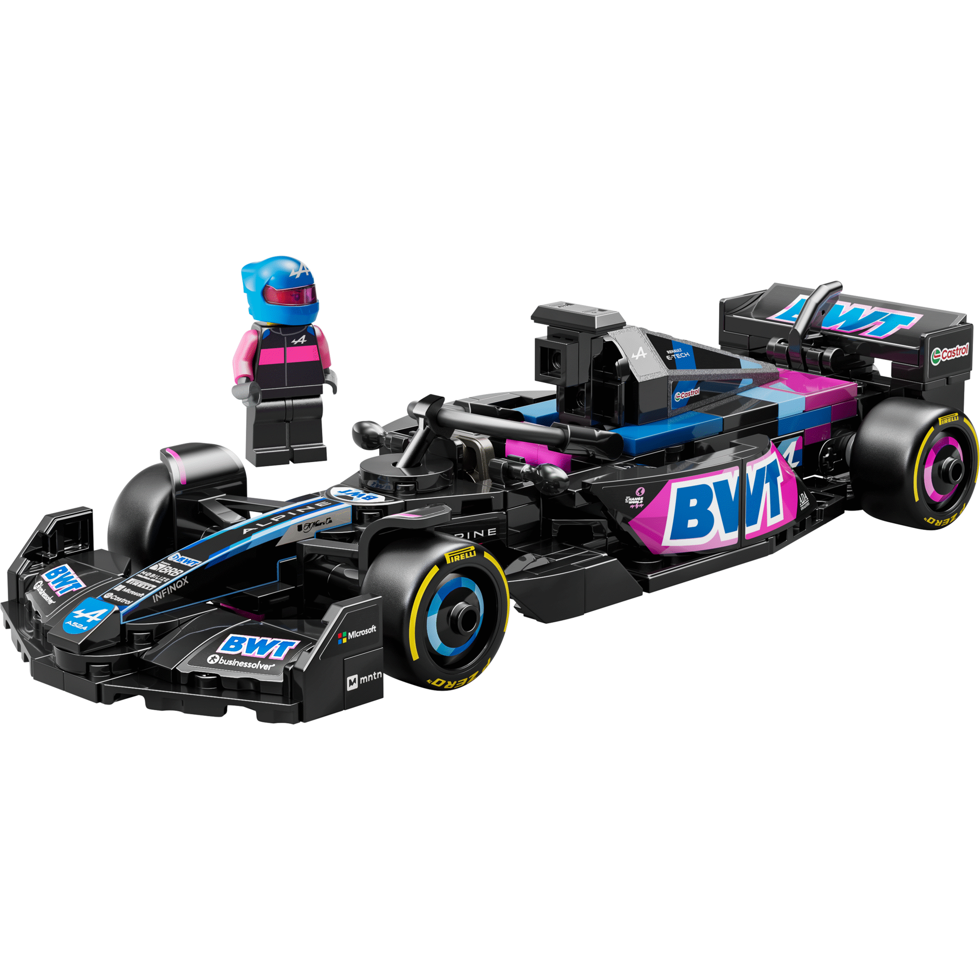 LEGO Speed Champions - Carro de Corrida BWT Alpine F1 Team A524 - 77248