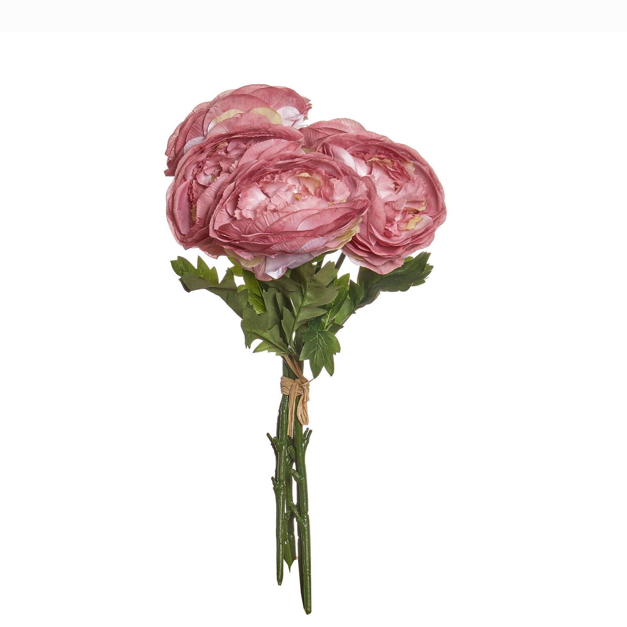 Haste Artificial Camélias Rosa