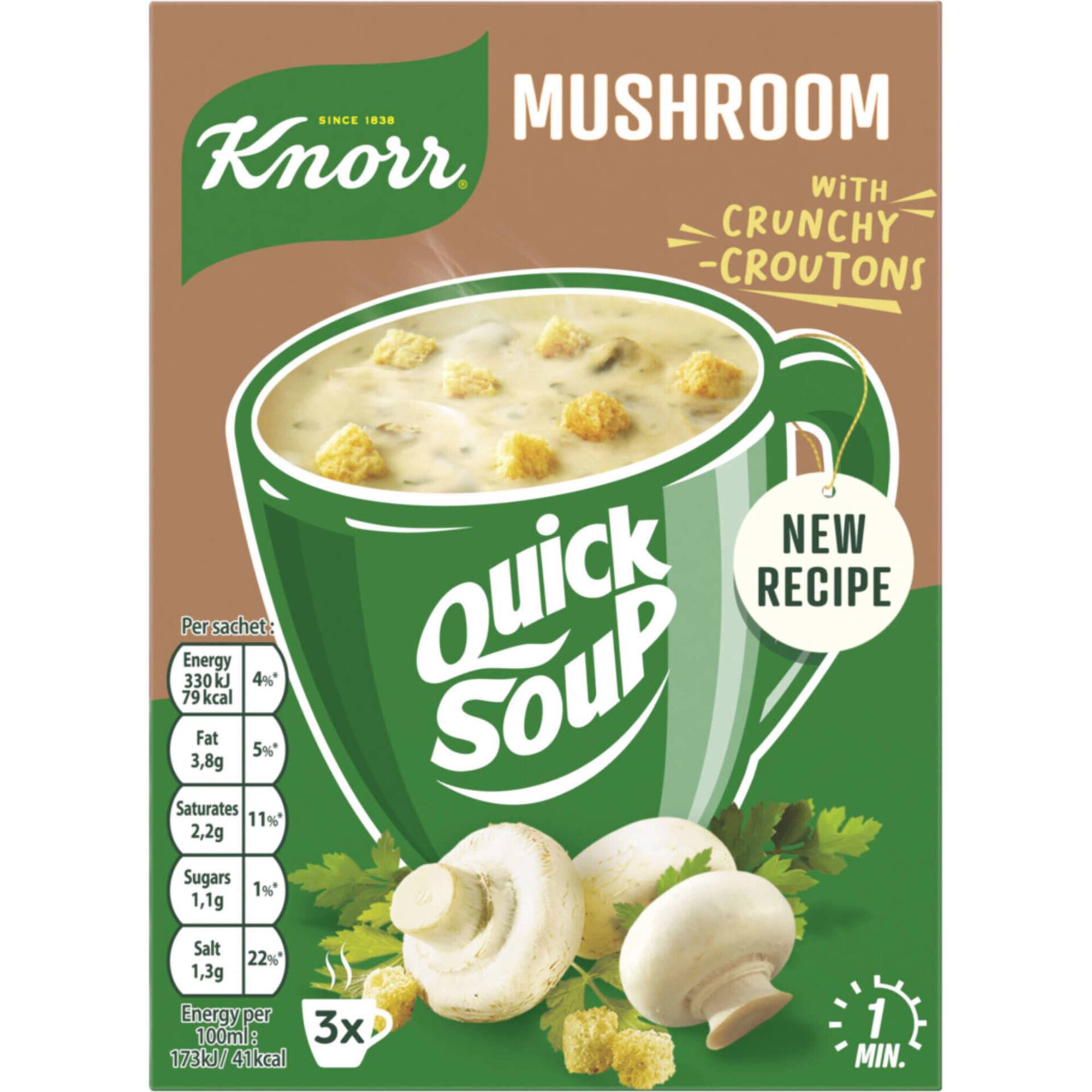Quick Soup Cogumelos Knorr