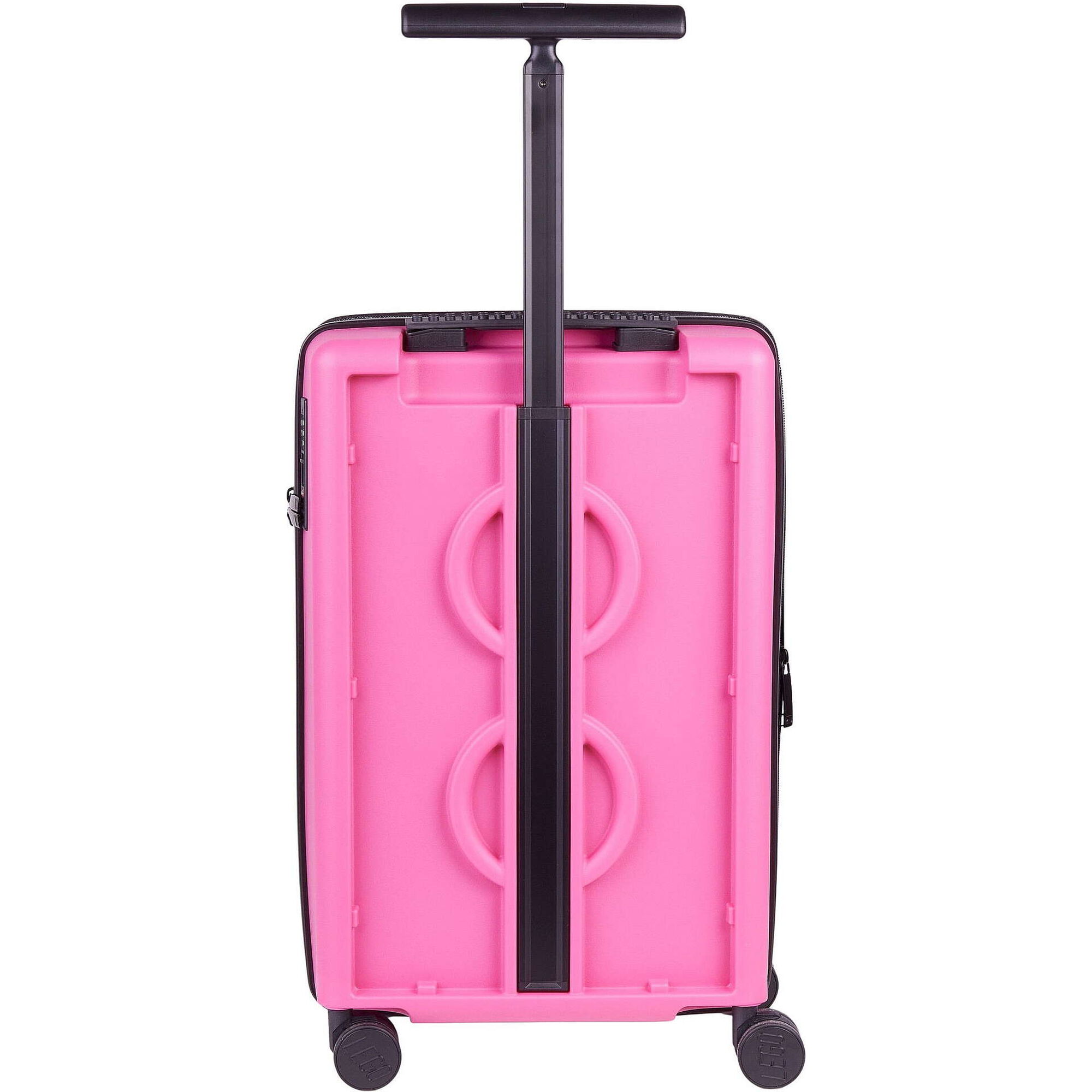 Mala de Cabine Extensível 4 Rodas Rosa Brick