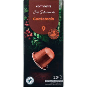 C&aacute;psulas de Caf&eacute; Guatemala Int 9 Continente