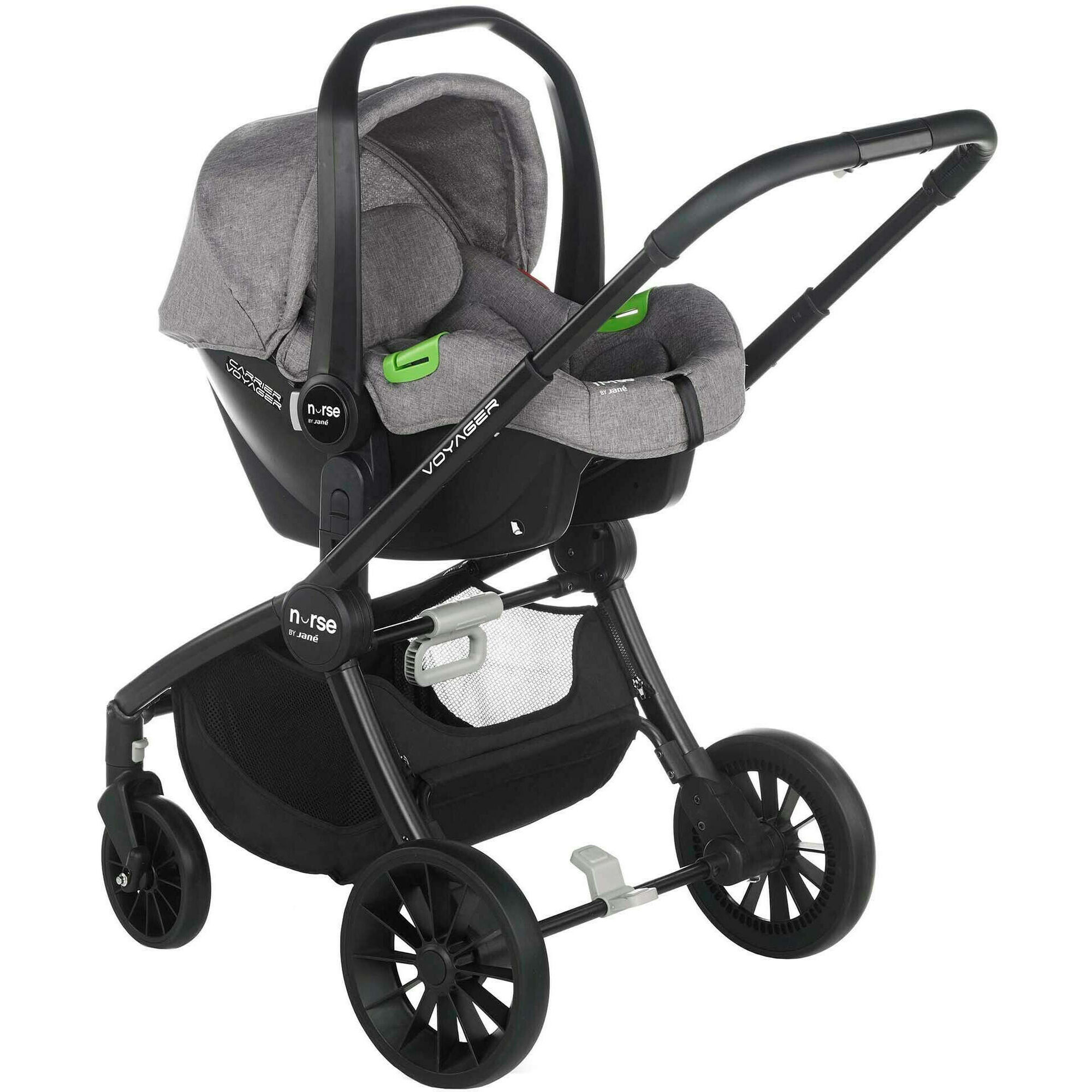 Carrinho Trio Cinza Voyager