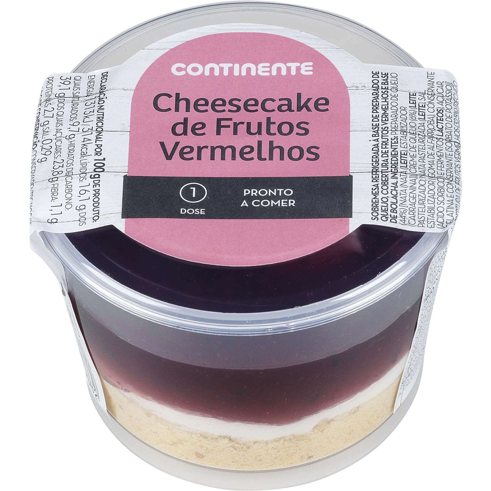 Cheesecake de Frutos Silvestres