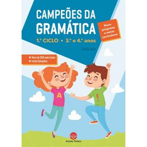 Campeões da Gramática - 3.º e 4.º Ano de Carlos Letra 