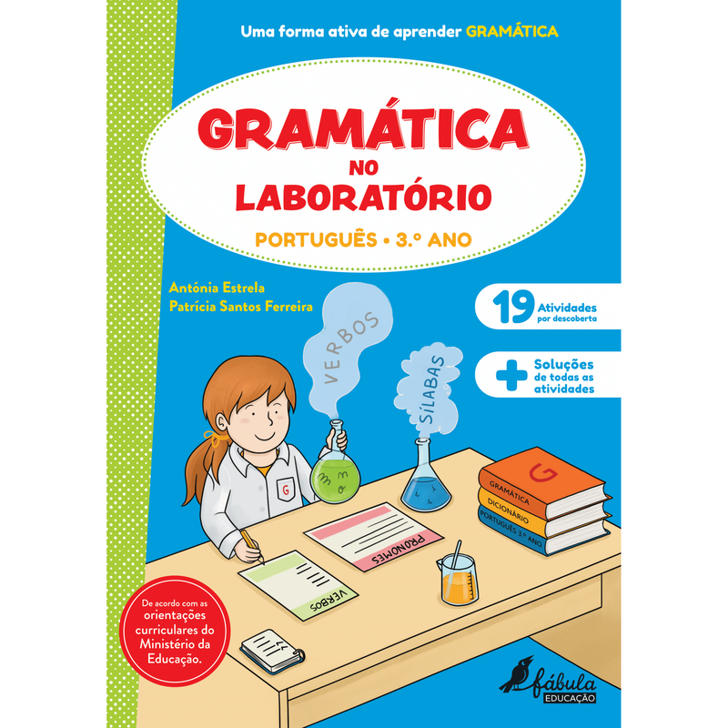 Gramática no Laboratório 3.º Ano de Fábula Educação
