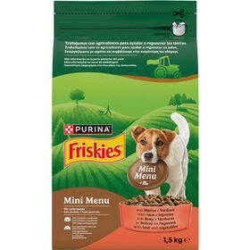 Ra&ccedil;&atilde;o para C&atilde;o Adulto Mini Menu Vaca Purina Friskies