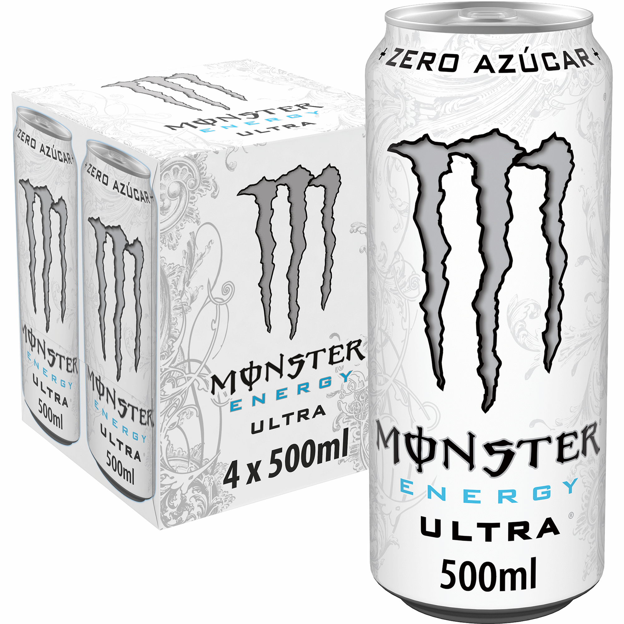 Bebida Energ&eacute;tica em Lata Ultra White Monster