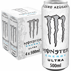Bebida Energ&eacute;tica em Lata Ultra White Monster
