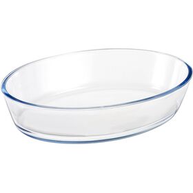 Conjunto 3 Assadeiras Vidro Ovais