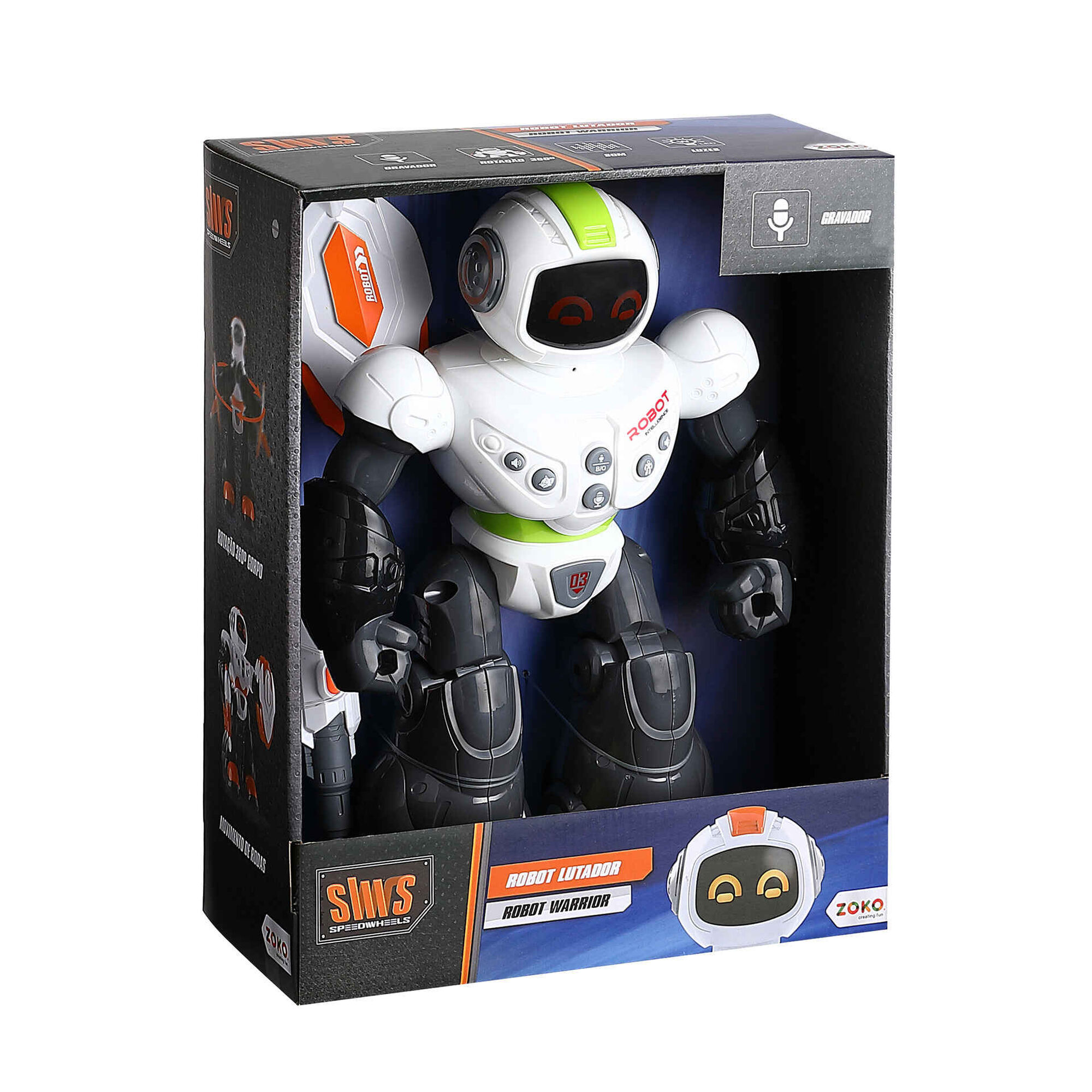 Robô Lutador (várias cores)