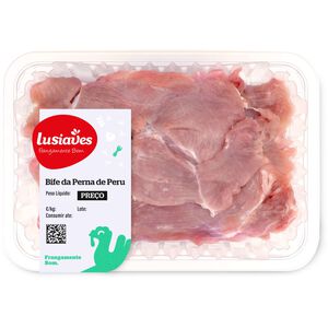 Bifes da Perna de Peru Lusiaves