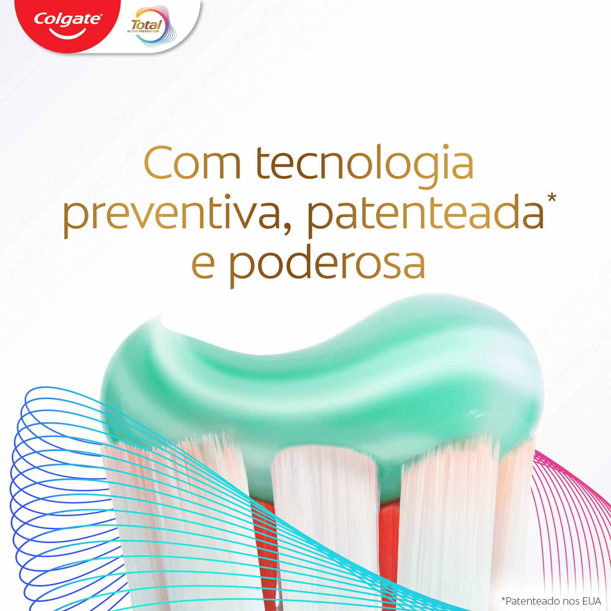 Pasta de Dentes Prote&ccedil;&atilde;o Total Frescura Activa