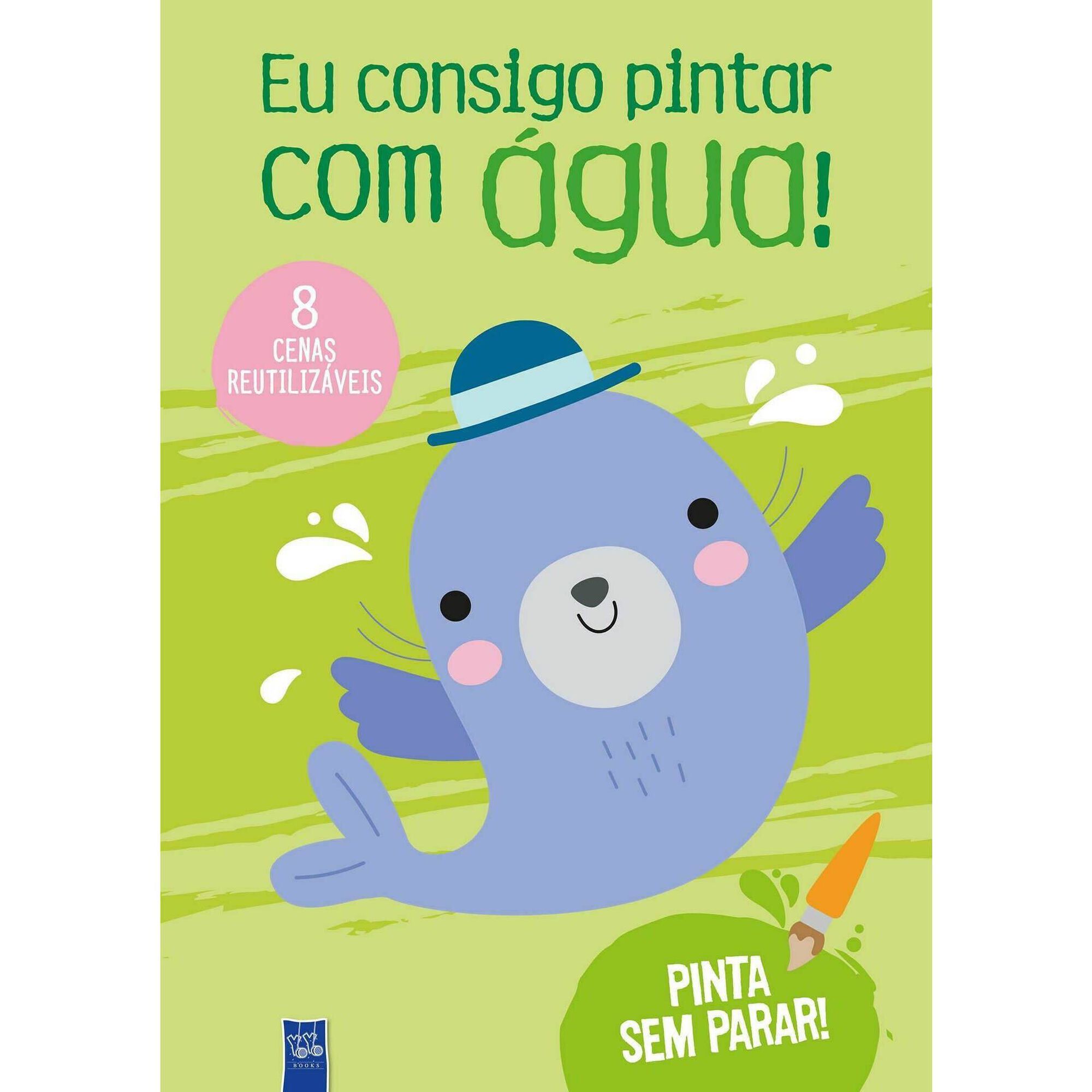 Eu Consigo Pintar com Água! - Foca