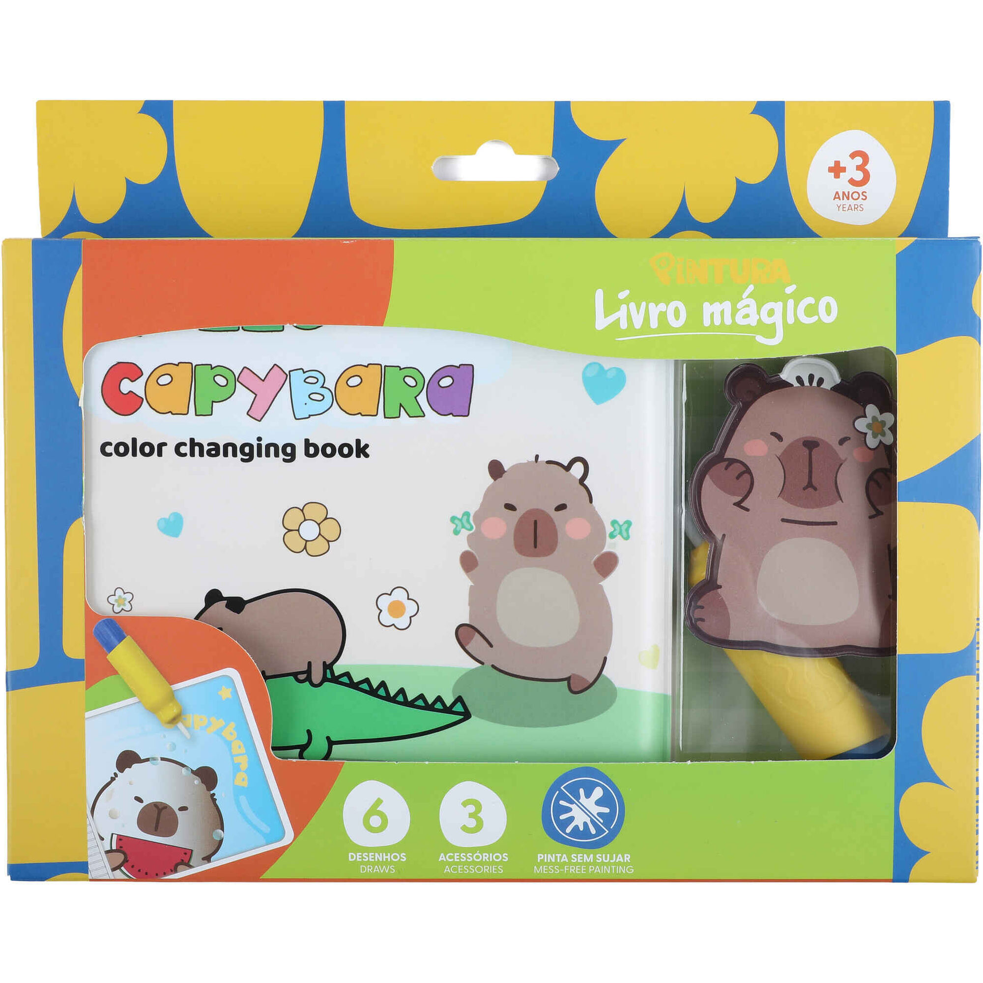 Kit de  Livro M&aacute;gico (v&aacute;rios modelos) Pintura