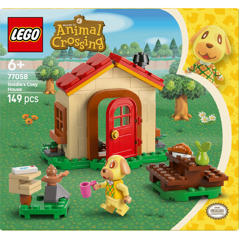 LEGO Animal Crossing - A Casa Acolhedora Da Goldie - 77058